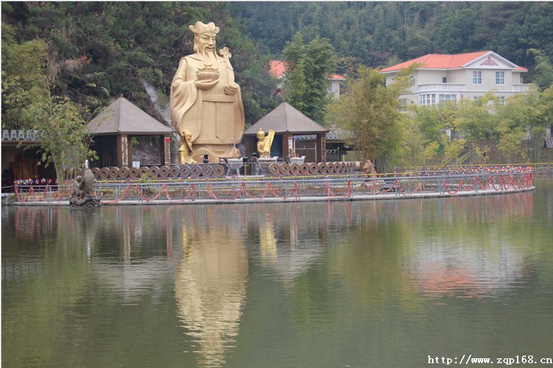 9元 抢购广宁宝锭山景区 财神赐神 竹报平安1大1小(1.